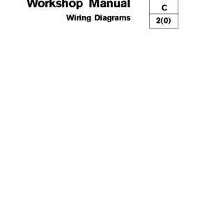 7743245 SCHEMA ELECTRIQUE ESSENCE EF 2000